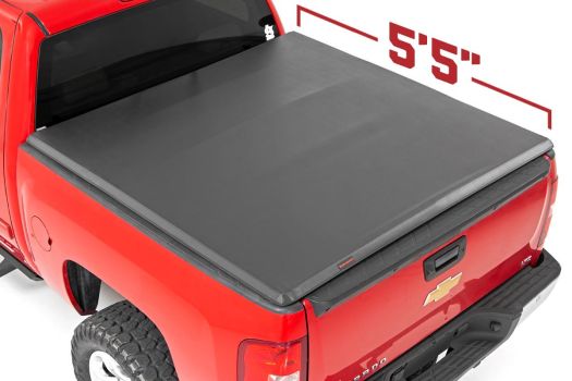 RC44207550 Rough Country (BED COVER | TRI FOLD | SOFT | 5'9