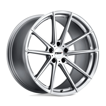 1985BAT355120S76 Tsw (Bathurst 19X8.5 5X120 35mm Silver W/ Mirror Cut Face)
