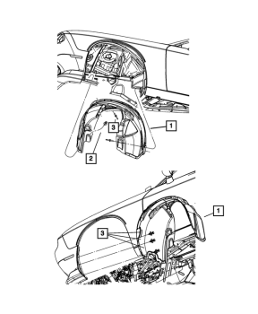 68175060AH Mopar (SHIELD, SPLASH)