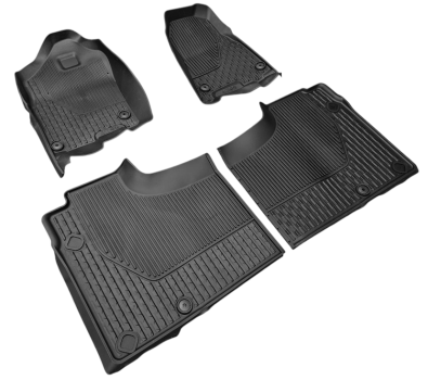 OTMT441411 Off Trucks (Black rubber tub mats front and rear (Crew Cab))