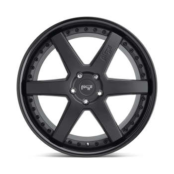 M192209065+35 Niche (ALLOY WHEEL M192 ALTAIR GLOSS BLACK MATTE BLACK NICHE ROAD WHEELS)