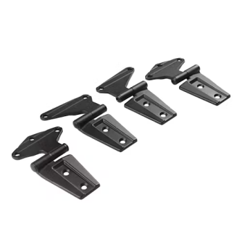 7687 Smittybilt (DOOR HINGES BLACK SMITTYBILT)
