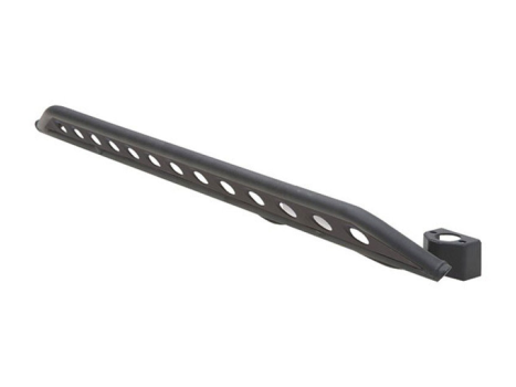 76646 Smittybilt (SRC Rocker Guard - Black (4 Doors))