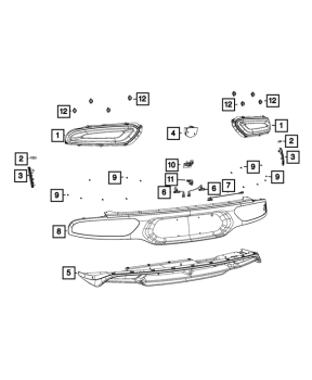 56038978AL Mopar (CAMERA, REAR VIEW)