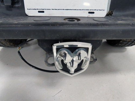 WM086066 Wmax (Hitch Receiver Plug RAM Logo Black/Chrome w/ illuminated Logo)