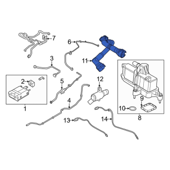 JX6Z6758E Ford (TUBE ASSEMBLY)