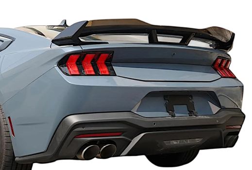 WM222500 Wmax (Dark Horse Style Rear Spoiler (Glossy Black))