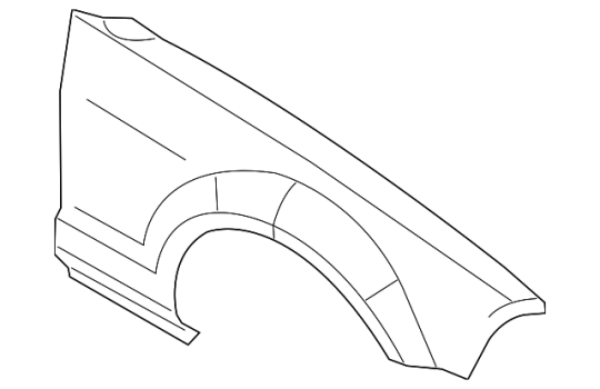 5R3Z16005AA Ford (Front Fender - Passenger side (Right))