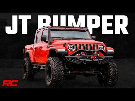 10645A Rough Country (FRONT WINCH BUMPER | JEEP GLADIATOR JT/WRANGLER JK & JL)