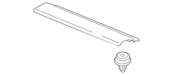 15838215 GM (Front Sill Plate - Passenger Side (Right))
