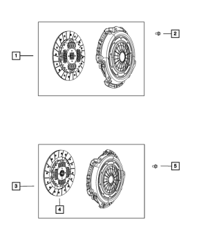 5106124AD Mopar (CLUTCH KIT)