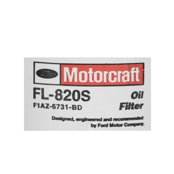FL820S Ford (FILTER ASY   OIL)
