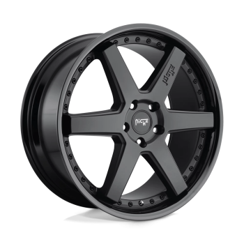 M192200565+40 Niche (Altair 20X10.5 5X114.3 40mm Gloss Black Matte Black)