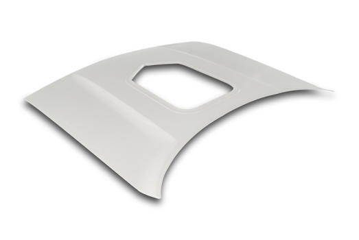 8040 Cervinis (08-19 Challenger R/T & SRT8 Shaker Hood Kit - Matte Black Scoop)