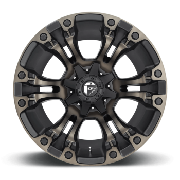 D56920909849A Fuel (Wheel Fuel D569 Vapor 20X9 6X135 6X139.7 2mm Matte Black Double Dark Tint)
