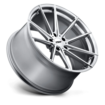1985BAT355120S76 Tsw (Bathurst 19X8.5 5X120 35mm Silver W/ Mirror Cut Face)