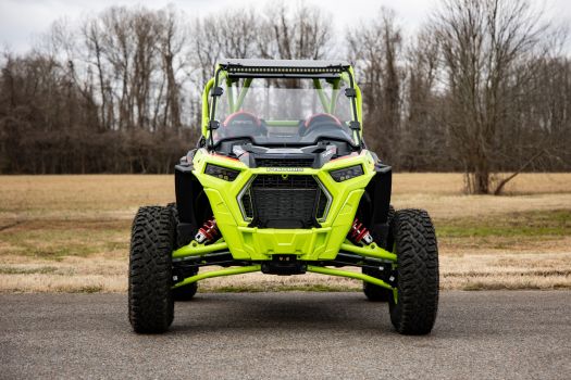 98112110 Rough Country (FULL WINDSHIELD | SCRATCH RESISTANT | POLARIS RZR TURBO S (19-21))