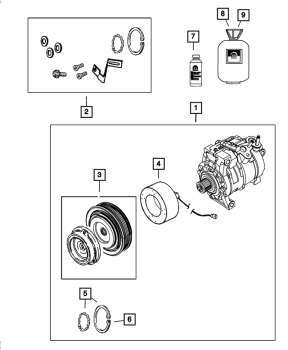 68320915AB Mopar (AIR CONDITIONING COMPRESSOR)