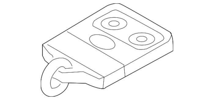 8L3Z15K601B Ford (KEYLESS ENTRY TRANSMITTER)