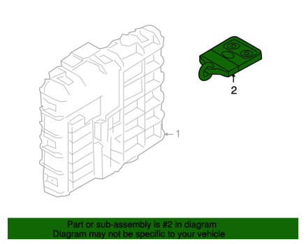 8L3Z15K601B Ford (KEYLESS ENTRY TRANSMITTER)