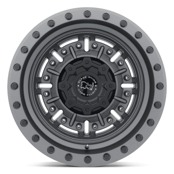 1795ABR-85127G71 Black Rhino (Abrams 17X9.5 5X127 -18 mm Textured Matte Gunmetal)