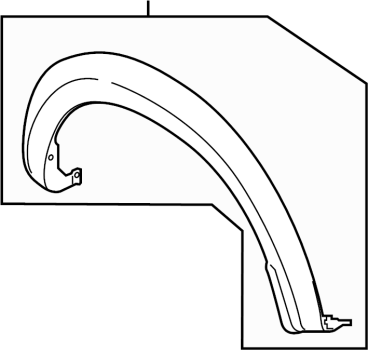 ML3Z9929164AA Ford (WHEEL OPENING MOLDING)