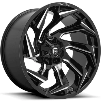 MHTD75322209847 Fuel (FUEL OFF-ROAD D753 REACTION WHEEL, 22X12 WITH 6 ON 135/6 ON 5.5 BOLT PATTERN - BLACK / MILLED - D75322209847)