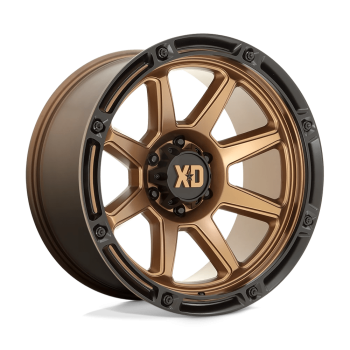 XD86321050618N XD Wheels (Cerchio XD XD863 Bronzo opaco e nero 20X10 -18 Offset)