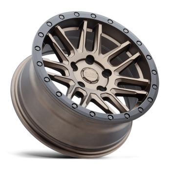1780ACH305120Z76 Black Rhino (Arches 17X8 5X120 30mm Bronze W/ Black Ring)