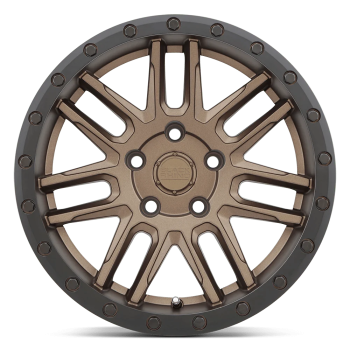 1780ACH305120Z76 Black Rhino (Arches 17X8 5X120 30mm Bronze W/ Black Ring)