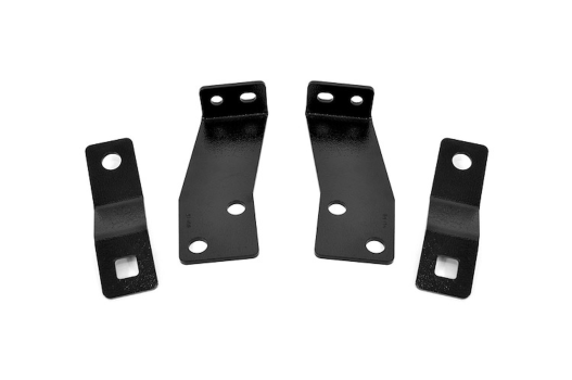 1124 Rough Country (Jeep Rear Bumper Brackets (07-18 Wrangler JK))