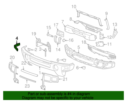 25926746 GM (SEAL-FRT BPR FASCIA)