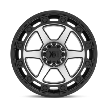 XD86221068518N XD Wheels (Raid 20X10 6X139.7 -18 mm Satin Black Machined)