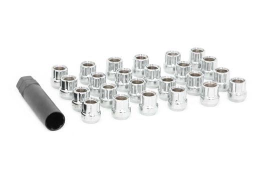 ATD0364OE24 Rough Country (1/2X20 WHEEL INSTALLATION KIT W/ LUG NUTS AND SOCKET KEY - CHROME OPEN END)
