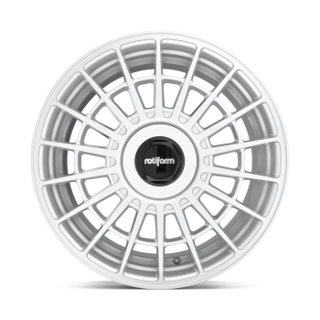 R143198542+35 Rotiform (R143 Las-R 19X8.5 5X112 5X114.3 35mm Gloss Silver)