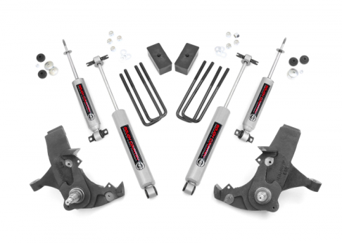 231N2 Rough Country (4 INCH LIFT KIT | CHEVY/GMC SUV 1500/YUKON 2WD (1992-1999))