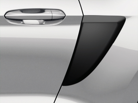 VJR3Z63279D36A Ford (Side Scoop Kits - Matte Black)