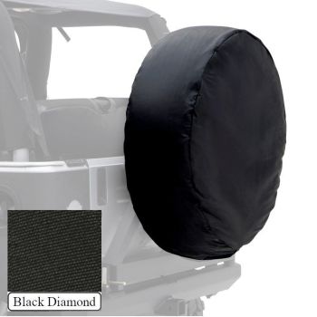 773635 Smittybilt (SPARE TYRE COVER BLACK DIAMOND SMITTYBILT 36-37