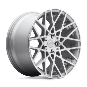 R110188579+35 Rotiform (ALLOY WHEEL R110 BLQ GLOSS SILVER MACHINED ROTIFORM)