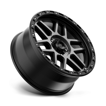 KM54479050412N KMC Wheels (Cerchio KMC Mesa Nero satinato con tinta grigia 17X9 -12 Offset)