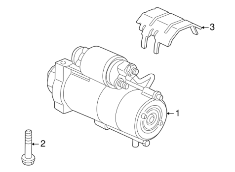 89017844 GM (STARTER, REMANUFACTURED)