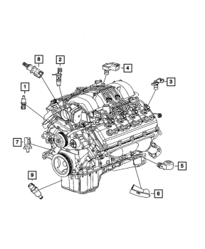 5149230AA Mopar (CRANKSHAFT POSITION SENSOR)