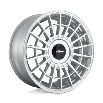 R143198542+35 Rotiform (R143 Las-R 19X8.5 5X112 5X114.3 35mm Gloss Silver)