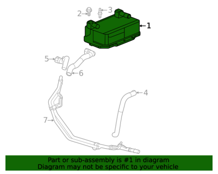 24044127 GM (TRANSMISSION FLUID COOLER)