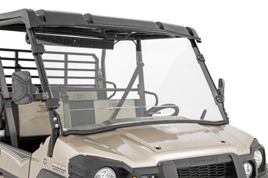 98115150 Rough Country (FULL WINDSHIELD | SCRATCH RESISTANT | KAWASAKI MULE PRO-FX (15-22))