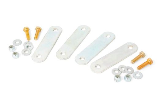 1152 Rough Country (Jeep Front & Rear Brake Line Relocation Brackets [07-18 Jeep Wrangler JK])