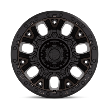 D82417907545 Fuel (Wheel Fuel D824 Traction 17X9 5X127 -12 mm Matte Black With Double Dark Tint)