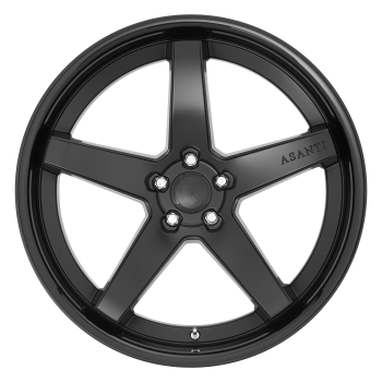 ABL31-22055235SB Asanti (ABL31 Regal 22X10.5 5X120 35mm Satin Black Gloss Black Lip)