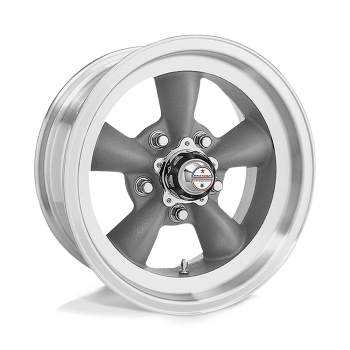 VN1055865 American Racing (Torq Thrust D 15X8.5 5X114.3 -25 mm Torq Thrust Gray Machined Lip)