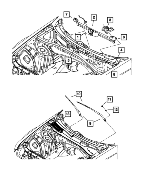 68015148AA Mopar (WIPER BLADE)